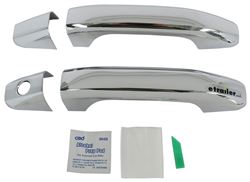 Putco Chrome Door Handle Covers without Passenger Side Keyhole                                      