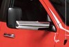 base covers putco chrome overlays for towing mirror bases