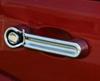 passenger door putco chrome handle covers for jeep wrangler (2 door)