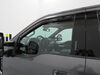 2022 ford f 250 super duty  side window 4 piece set putco element in-channel rain guards - tinted