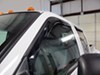 2013 ford f-250 and f-350 super duty  side window in channel putco element in-channel visors - tinted 4 piece