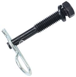 Replacement Threaded Hitch Pin and Clip for 1-1/4 Shanks on