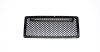 grille insert bolt-on putco designer fx w/ 20 inch light bar - diamond design stainless steel black