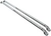 Putco Crossrails - Oval Truck Bed Side Rails - Chrome Plated Stainless Steel 2-1/2 Inch P69822