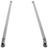 Putco Crossrails - Oval Truck Bed Side Rails - Chrome Plated Stainless Steel 2-1/2 Inch P69833