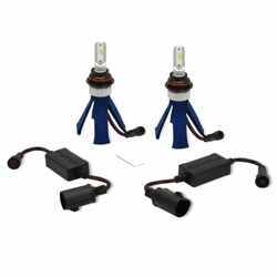 Putco Nitro-Lux Headlight Bulbs w/ Anti-Flicker Harness - Halogen to LED - 360 Degree - 9007 - Qty 2