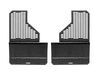 custom fit drilling required mud skins dually flaps - hex shield carbon black front qty 2