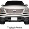snap-on putco punch stainless steel grille insert for ford f-150 with bar