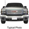 snap-on putco punch stainless steel grille insert for gmc sierra hd