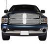 snap-on putco punch stainless steel grille insert for dodge ram