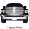 snap-on putco punch stainless steel grille insert for dodge ram hd