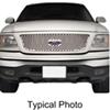 snap-on putco punch stainless steel grille insert for ford f-150 with bar (6 piece)