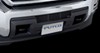 bumper grille insert bolt-on putco bar style - stainless steel black