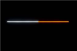 Work Blade LED Tailgate Light Bar - 10 Strobe Patterns - Amber and White LEDs - 44" Long       