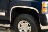 side of vehicle putco stainless steel fender trim