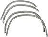 putco stainless steel fender trim for dodge ram hemi - full
