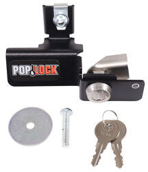Pop & Lock Custom Tailgate Lock - Steel - Manual - Black - PAL1050