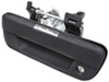 tailgate handle vehicle specific pop & lock custom with - manual black