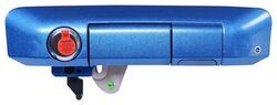 Pop & Lock Custom Tailgate Handle with Lock - Codes to Ignition Key - Manual - Speedway Blue - PAL5402