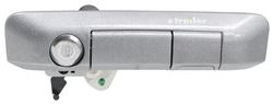 Pop & Lock Custom Tailgate Handle w/ Lock - Codes to Ignition Key - Manual - Silver Sky Metallic - PAL5408