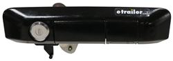 Pop & Lock Custom Tailgate Handle with Lock - Codes to Ignition Key - Manual - Gloss Black - PAL5410