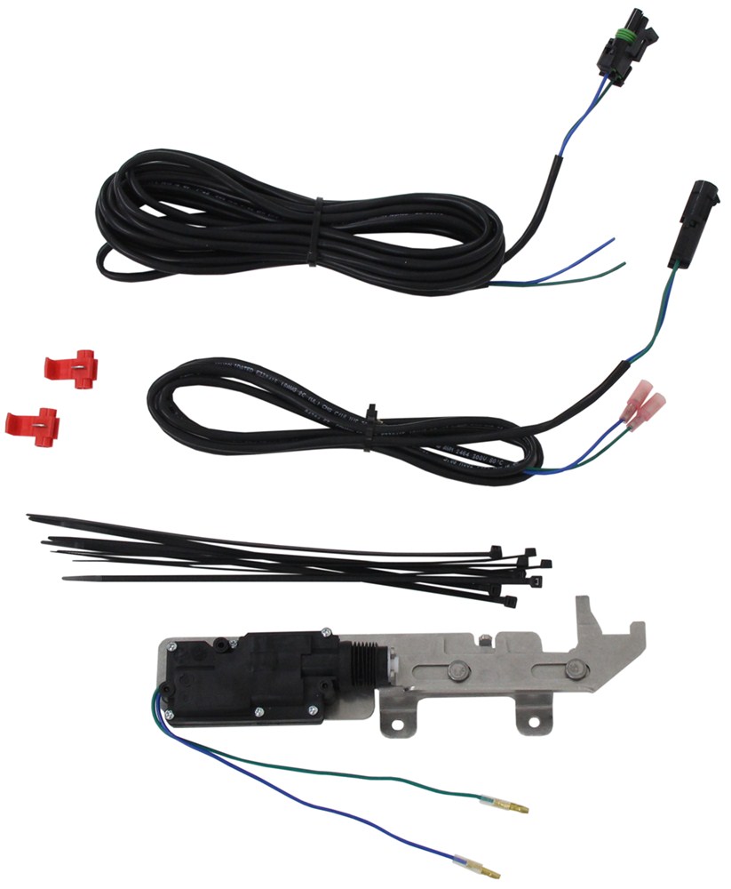 Pop & Lock Custom Tailgate Lock - Power - Black Keyed Alike PAL8450