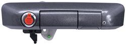 Pop & Lock Custom Tailgate Handle with Lock - Codes to Ignition Key - Manual - Magnetic Grey - PAL5409