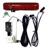 tailgate handle vehicle specific pop & lock custom with - power and manual barcelona red