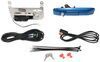 tailgate handle pop & lock custom with - power and manual speedway blue
