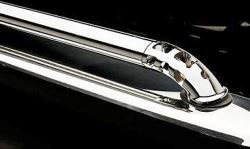Putco Crossrails - Oval Truck Bed Side Rails - Chrome Plated Stainless Steel                        