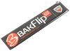 tonneau cover bak bakflip g2 replacement logo for hard covers - 4-1/2 inch x 1