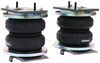pacbrake vehicle suspension towing/load leveling rear axle enhancement alpha xd air bag kit - double convoluted 7 500 lbs