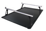 Pace Edwards UltraGroove Retractable Tonneau Cover w Overland Truck Bed Rack - Vinyl - 400 lbs
