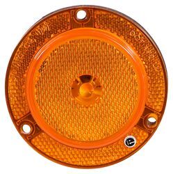 LED Trailer Clearance or Side Marker Light with Reflex Reflector - 1 Diode - Amber Lens - PE34NR