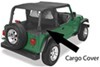 alternative tops pavement ends cargo cover for jeep - black denim