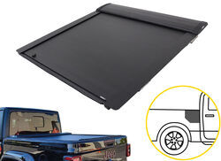 Pace Edwards Full-Metal JackRabbit Retractable Hard Tonneau Cover - Aluminum - Matte Black - PE44FR