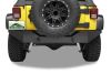 off-road bumper accessory pavement ends rear for jeep - matte black