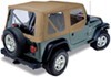 upper doors requires bow system pavement ends replay soft top fabric for jeep - and clear windows spice