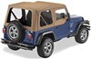 upper doors requires bow system pavement ends replay soft top fabric for jeep - and tinted windows spice