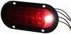 tail lights peterson lumenx led trailer light - stop turn backup 7 diodes oval red/clear lens