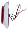 Piranha LED Trailer Tail Light w/ Chrome Bezel - Stop, Tail, Turn - Red Lens Stop/Turn/Tail PE76XV