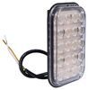 tail lights submersible great white led trailer backup light - waterproof 20 diodes clear lens