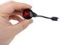 clearance lights rear side marker peterson heavy duty mini led or light with grommet - round red lens