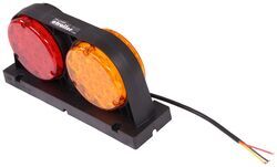 Peterson Dual-Face LED Agricultural Light - 44 Diodes - Red/Amber Lens - Passenger Side - PET48FR