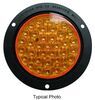 peterson trailer lights tail non-submersible piranha led strobe and turn signal light - curbside low 4 inch diameter type 2