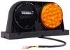 driver side faces forward and backward peterson dual-face led agricultural light - 44 diodes red/amber lens