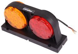 Peterson Dual-Face LED Agricultural Light - 44 Diodes - Red/Amber Lens - Driver Side - PET98FR