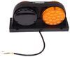 driver side stud mount peterson dual-face led agricultural light - 44 diodes red/amber lens