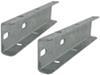 trailer fenders brackets galvanized steel u-shaped bolt-on for plastic single-axle fender pf11x35w (pair)