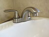 2010 forest river flagstaff classic super lite travel trailer  standard sink faucet dual handles on a vehicle
